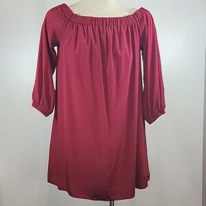 ALICE + OLIVIA Desiree Silk Off Shoulder Dress size S
